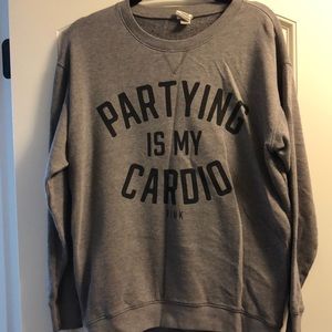 Victoria’s Secret pink sweatshirt